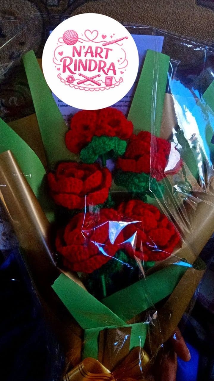 Fleur en Crochet
